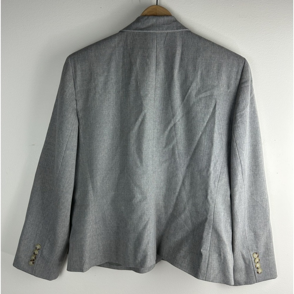 Lauren Ralph Lauren Wool Blend Blazer Skirt Suit Set Women's 16 Career Workwear - Picture 7 of 14
